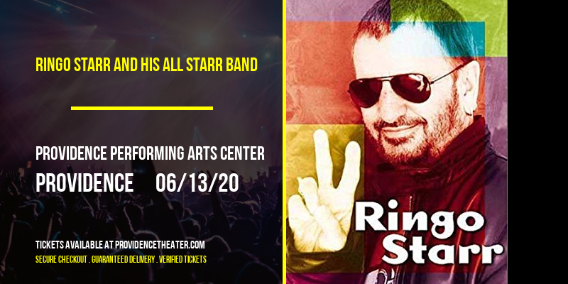 Ringo Starr and His All Starr Band at Providence Performing Arts Center tickets Ringo Starr and His All Starr Band at Providence Performing Arts Center
