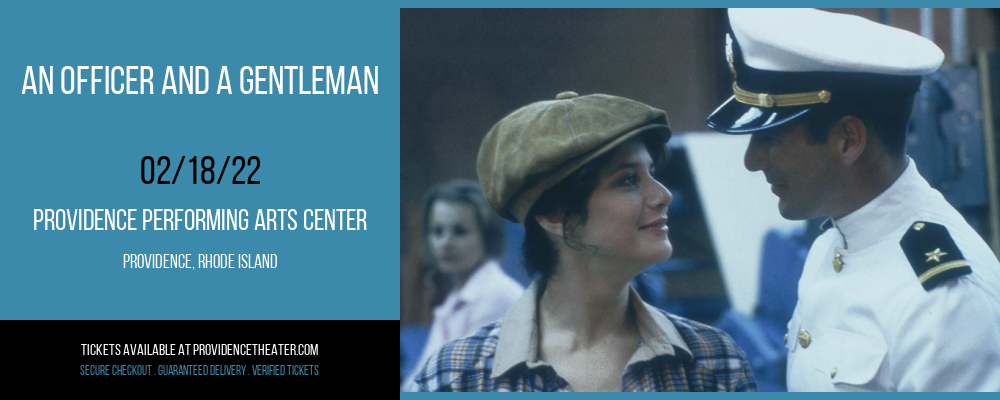 An Officer and a Gentleman at Providence Performing Arts Center tickets An Officer and a Gentleman at Providence Performing Arts Center