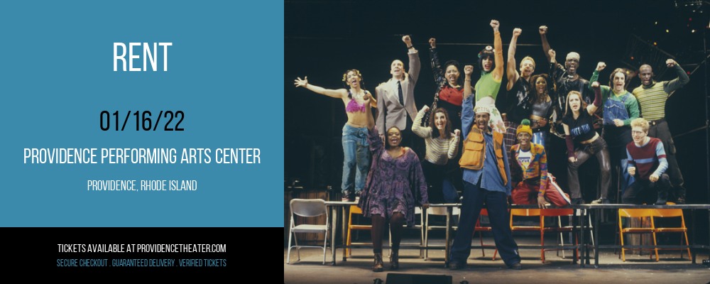 Rent at Providence Performing Arts Center tickets Rent at Providence Performing Arts Center