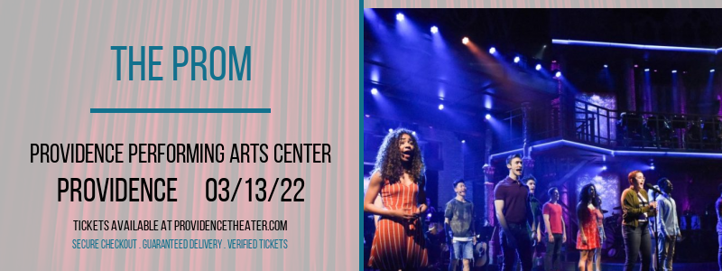The Prom at Providence Performing Arts Center tickets The Prom at Providence Performing Arts Center