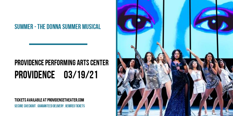 Summer - The Donna Summer Musical [CANCELLED] at Providence Performing Arts Center