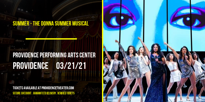 Summer - The Donna Summer Musical [CANCELLED] at Providence Performing Arts Center