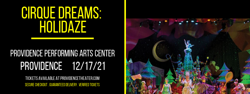 Cirque Dreams: Holidaze at Providence Performing Arts Center