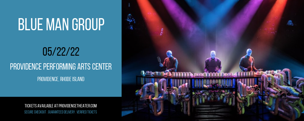 Blue Man Group at Providence Performing Arts Center tickets Blue Man Group at Providence Performing Arts Center
