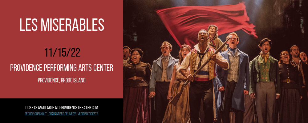 Les Miserables at Providence Performing Arts Center