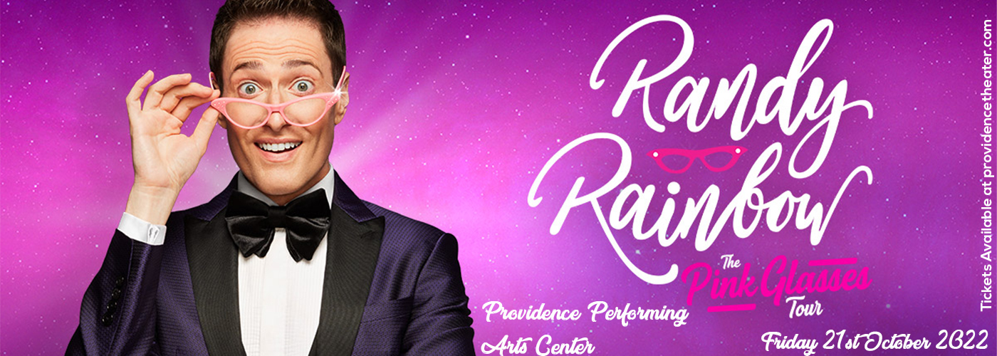 Randy Rainbow at Providence Performing Arts Center tickets Randy Rainbow at Providence Performing Arts Center