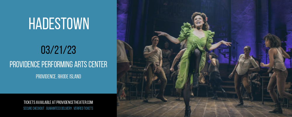 Hadestown at Providence Performing Arts Center tickets Hadestown at Providence Performing Arts Center