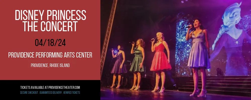 Disney Princess - The Concert at Providence Performing Arts Center