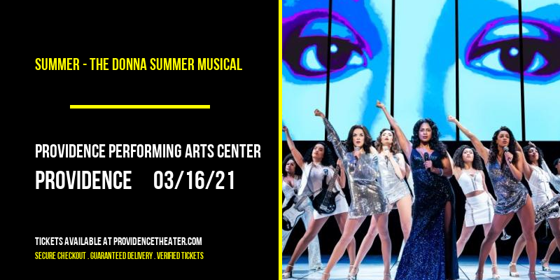 Summer - The Donna Summer Musical [CANCELLED] at Providence Performing Arts Center