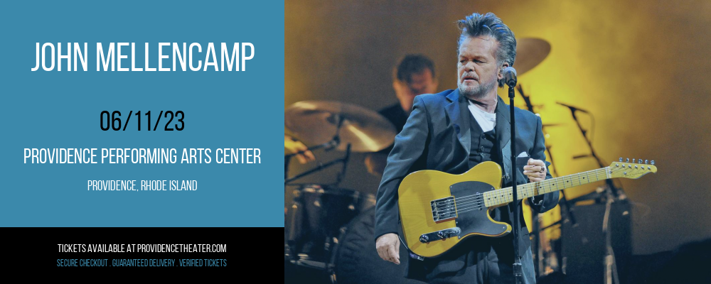 John Mellencamp at Providence Performing Arts Center