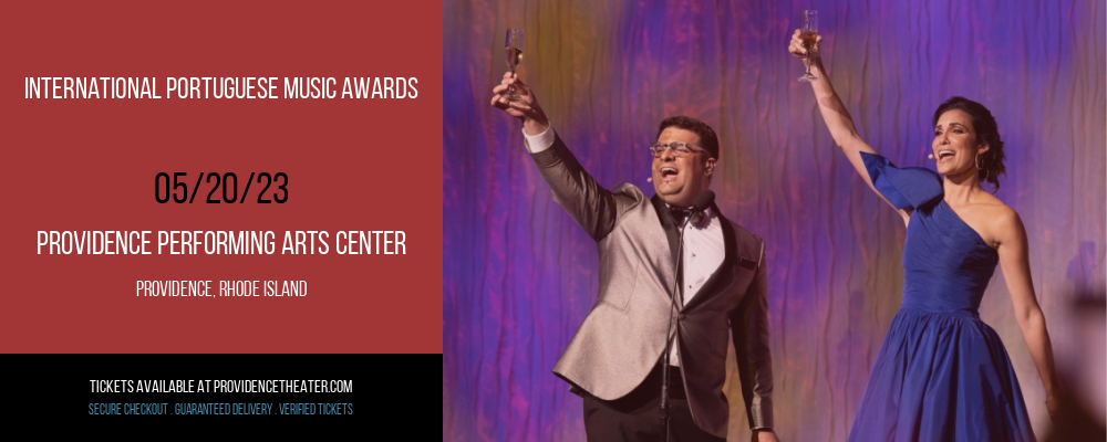 International Portuguese Music Awards at Providence Performing Arts Center tickets International Portuguese Music Awards at Providence Performing Arts Center