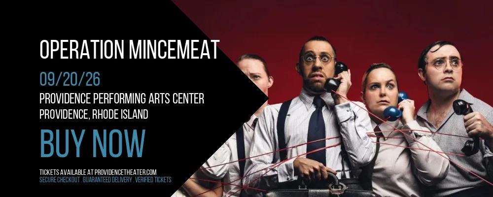 Operation Mincemeat at Providence Performing Arts Center